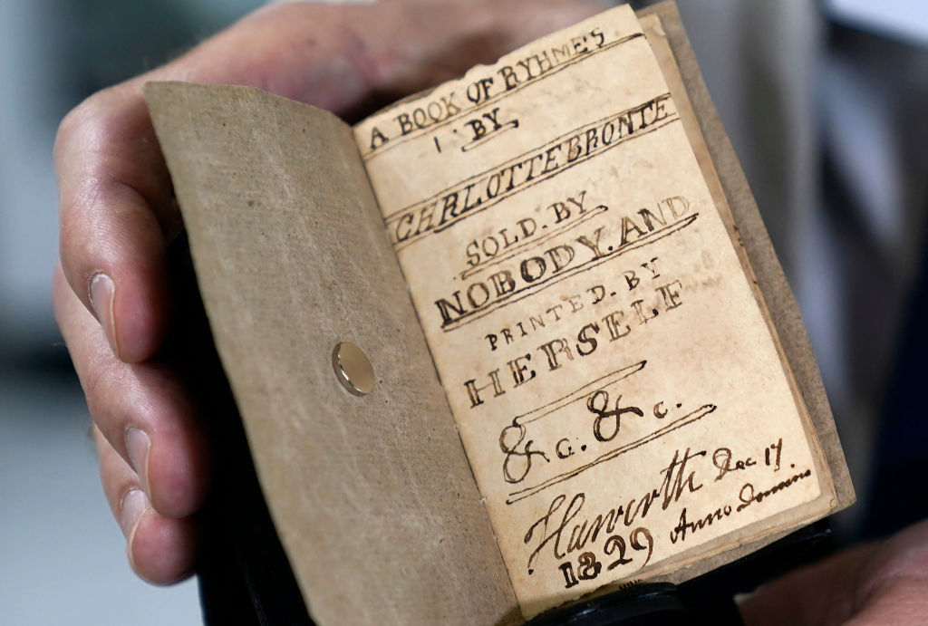 'Lost' Miniature Book of Poetry by Charlotte Brontë Sells for $1.25 Million