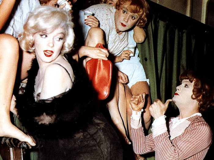 Behind the Scene Photos: Some Like it Hot starring Marilyn Monroe | The ...