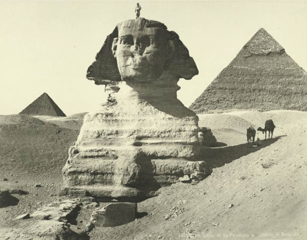 These photos show Egypt from the 1870s