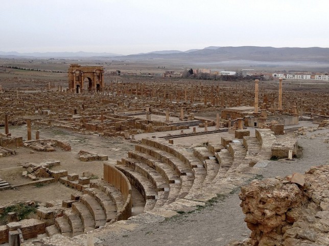 Timgad The Lost City: A 2000 year old Roman city with surprisingly ...