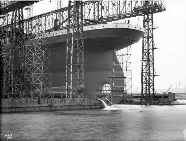 34 Photos Of The Construction Of The Titanic That You May Not Have Seen ...