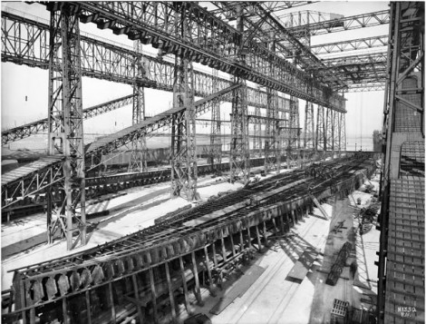 35 photos of the construction of the Titanic that we don't often see ...