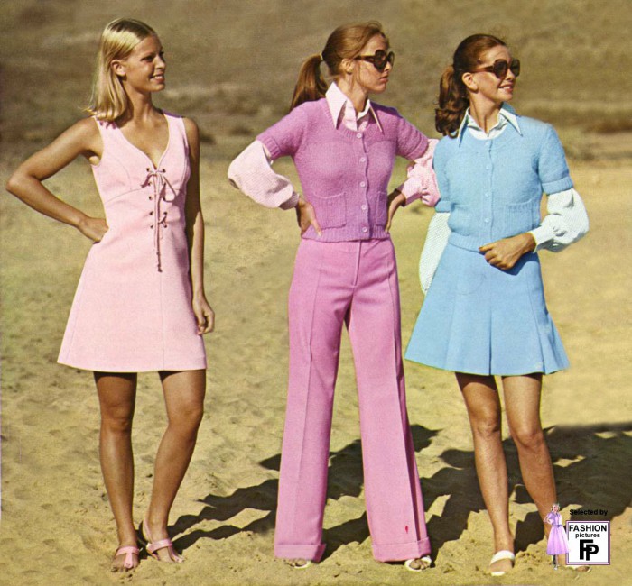 Groovy 70's -Colorful photoshoots of the 1970s Fashion and Style Trends