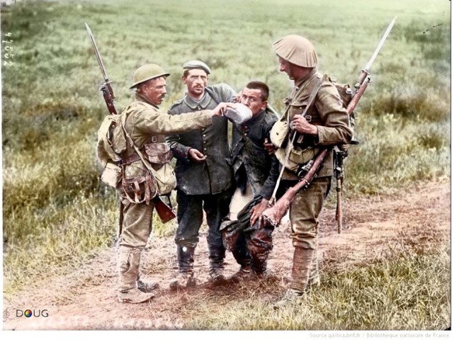 25 beautiful, sad & thought provoking colourised images of WWI | The ...