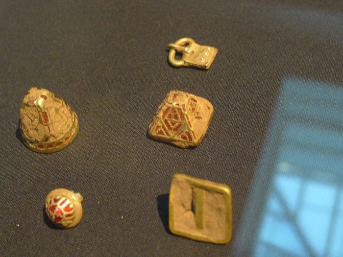 The largest hoard of Anglo-Saxon gold ever found now on display at ...