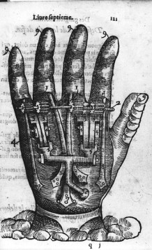 16th-century prosthetics designed by Ambroise Paré, considered by some ...