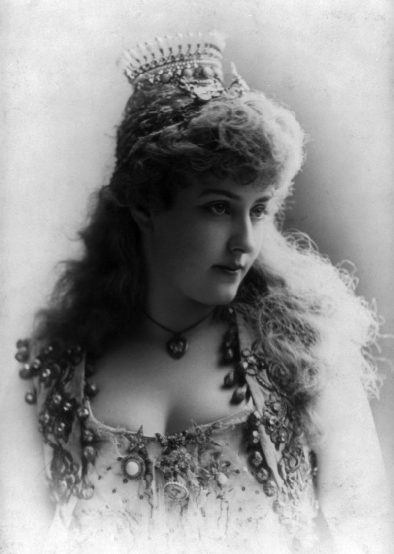 Lillian Russell The First Modern Female Celebrity In America And Synonymous With American 0554