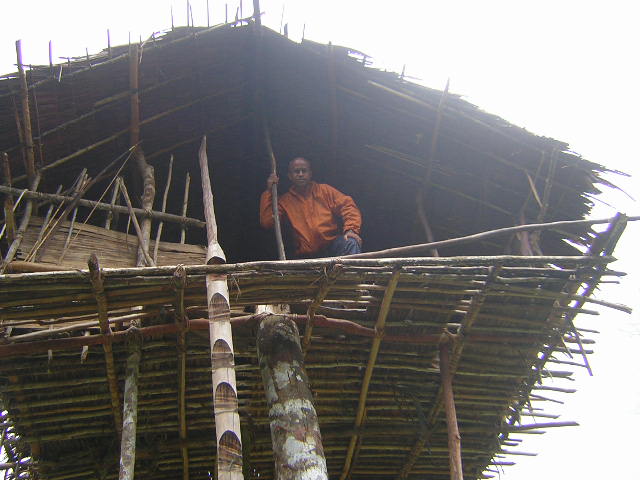 One Of The Last Active Tribes Of Cannibals Korowai Live In Tree Houses On Isolated Territory