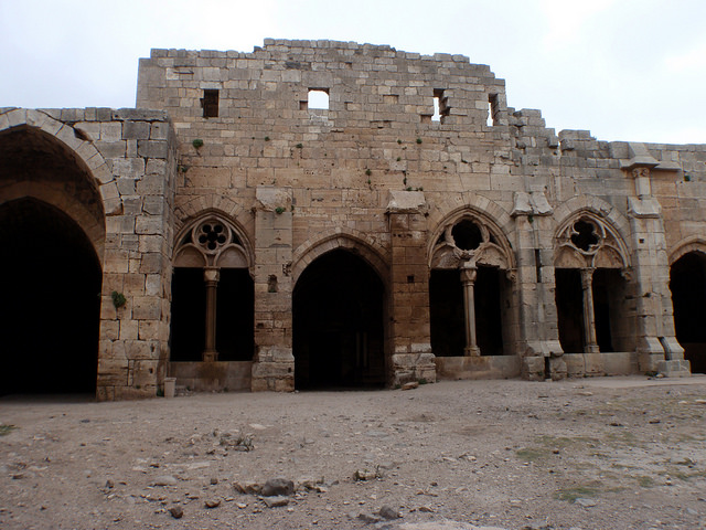 Krak des Chevaliers: one of the world’s best-preserved Crusader castles ...