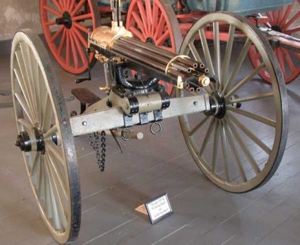 During the American Civil War, Gatling Gun salesmen went directly to ...