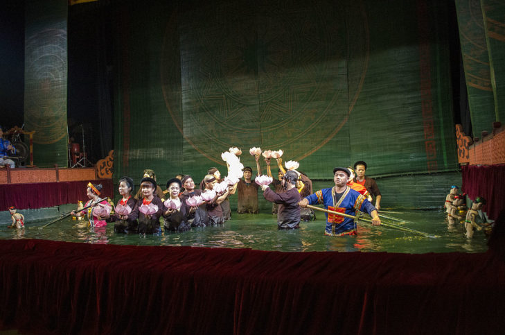 Vietnamese water puppetry is a unique variation on the ancient Asian ...