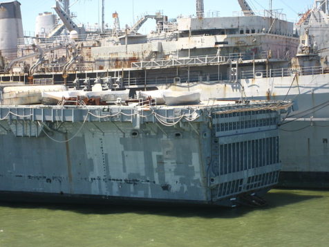 The eerie ghost fleet at Suisun Bay: A collection of U.S. Navy and ...