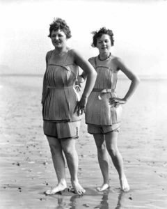 In 1929, Spruce veneer bathing suits were described as simple, cheap ...