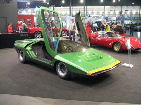 The stunning Alfa Romeo Carabo: a futuristic concept car from 1968 ...