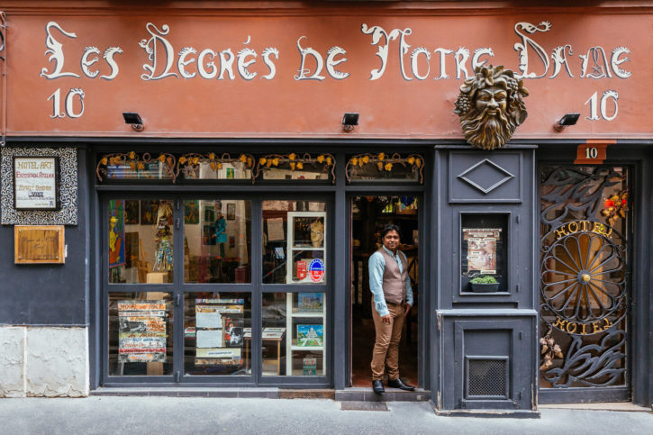 The eclectic and colorful Parisian shopfronts tell the story of the ...