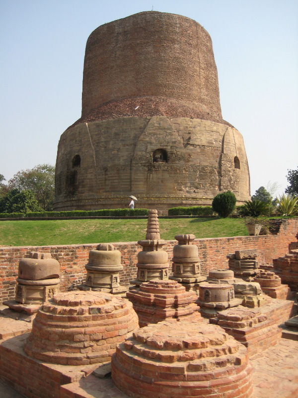 Dhamek Stupa India Believed Lord Buddha Gave His First Sermon Here