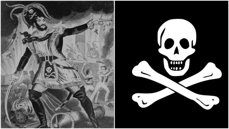 The real question in a pirate game is : where is the Jolly Roger