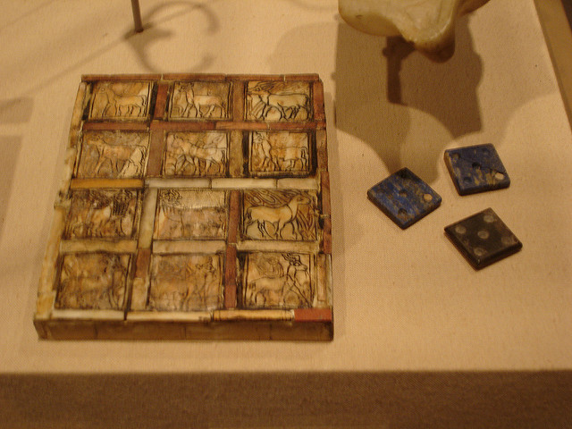 The Royal Game of Ur is an ancient board game found in the Royal Tombs ...