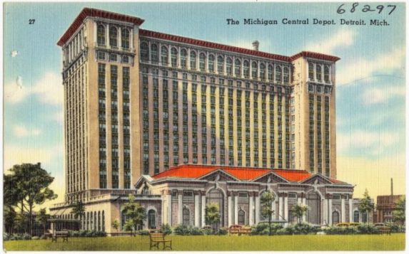 At the time of its construction, Michigan Central Station was the ...