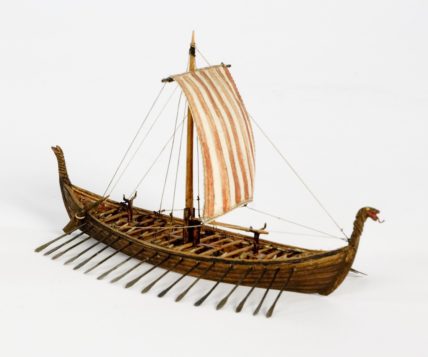 The Oseberg ship- The incredibly well preserved Viking Burial ship from ...