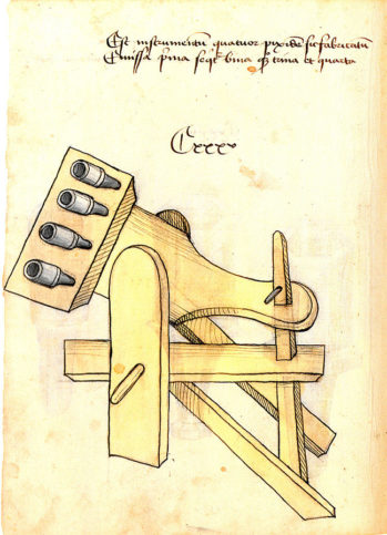 The Ribauldequin: medieval machine gun considered as the predecessor of ...