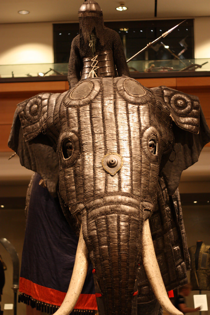 Elaborate War Elephant armor used in warfare for thousands of years ...