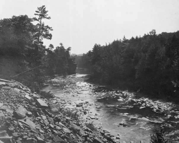 Spectacular photos show the saga of flooding the Catskills and building ...