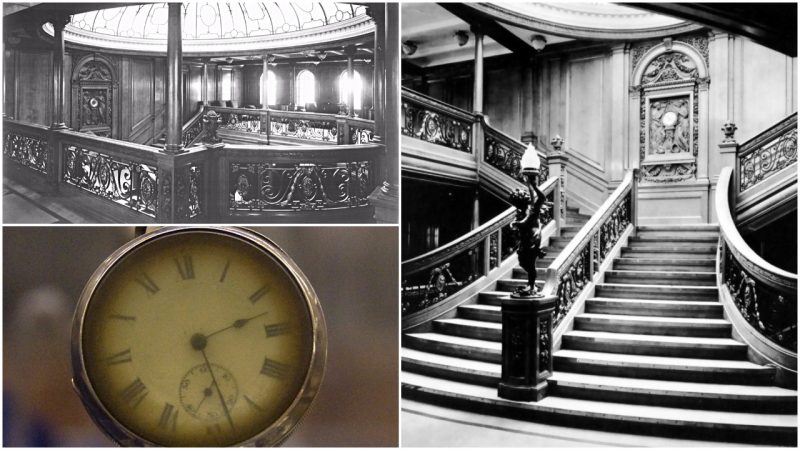 The iconic photo of Titanic's Grand Staircase is actually of another ship |  The Vintage News