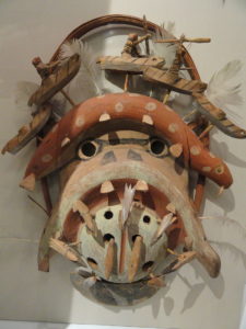 Beautiful examples of expressive shamanic ritual masks made by the Yup ...