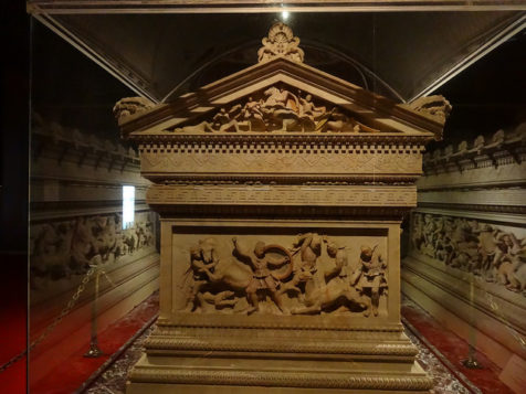 Alexander Sarcophagus, one of the most remarkable examples of ...