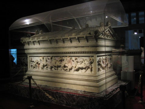 Alexander Sarcophagus, one of the most remarkable examples of ...