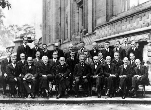 The Solvay Conference, probably the most 'intelligent' picture ever ...