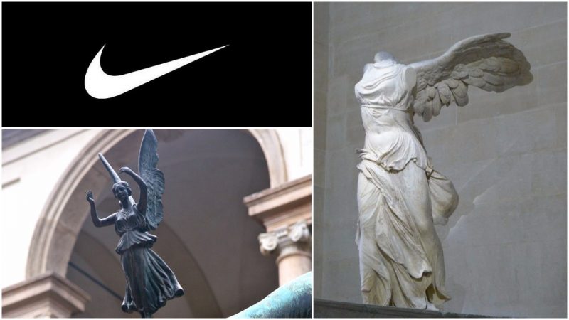 Ambicioso burbuja Centro de niños The ancient Greek goddess Nike, representing victory and speed, inspired  the Nike company logo