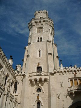 Hluboká, the most romantic castle in Bohemia: Built in 13th century, it ...