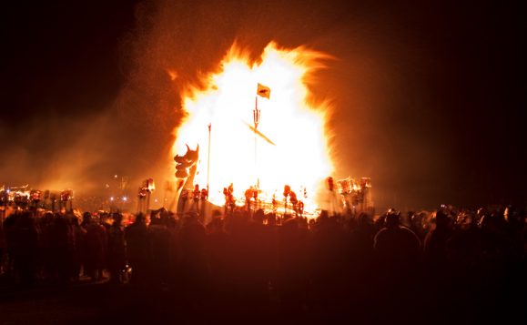 Up Helly Aa: a Scottish festival where people dress up as Vikings and ...