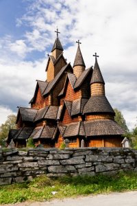 Heddal stave church is the largest in Norway, and according to a legend ...