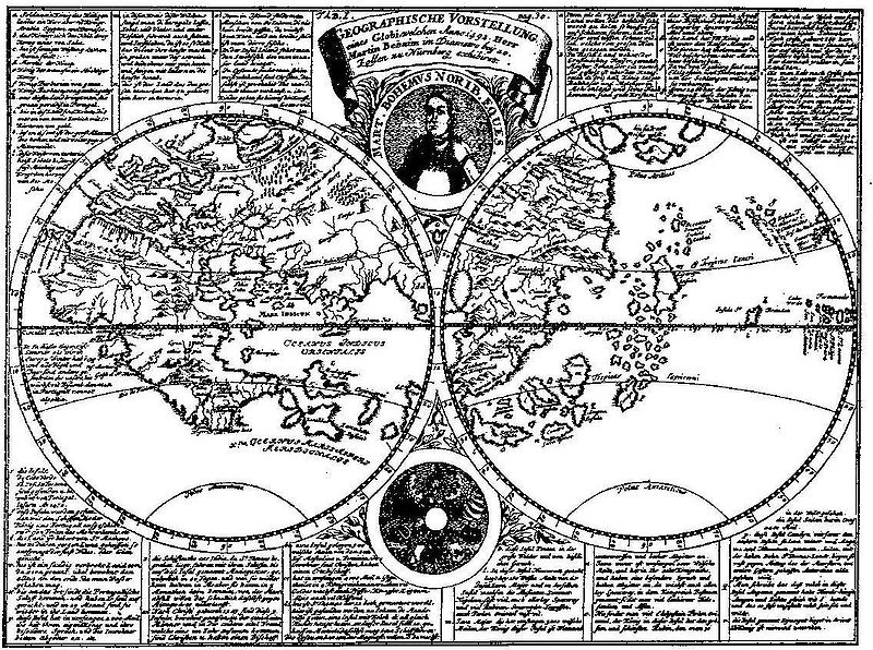 The Erdapfel, The Oldest Surviving Terrestrial Globe, Does Not Show The ...