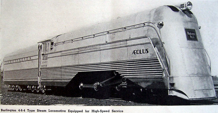 Futuristic Photos Of Streamlined Art Deco Trains From The 1930s | The ...