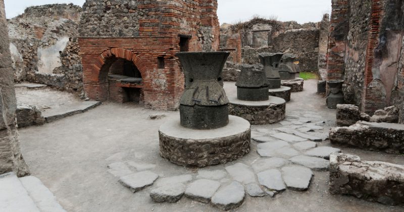 2000-year-old preserved loaf of bread found in the ruins of Pompeii ...