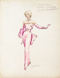 Marilyn Monroe's Iconic Pink Dress from 