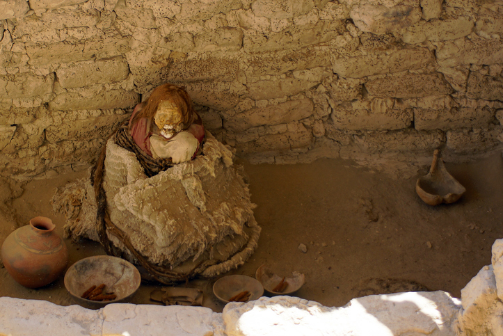 The Spooky Peruvian Mummies With Hair The Vintage News