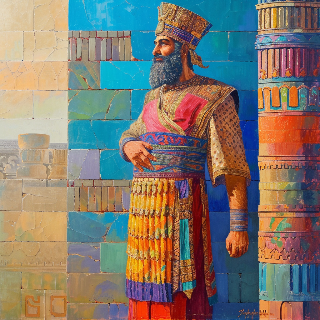 The Great Biblical Enemy Who Was King Nebuchadnezzar II Of Babylon   Nebuchadnezzar Ii Portrait 58814 