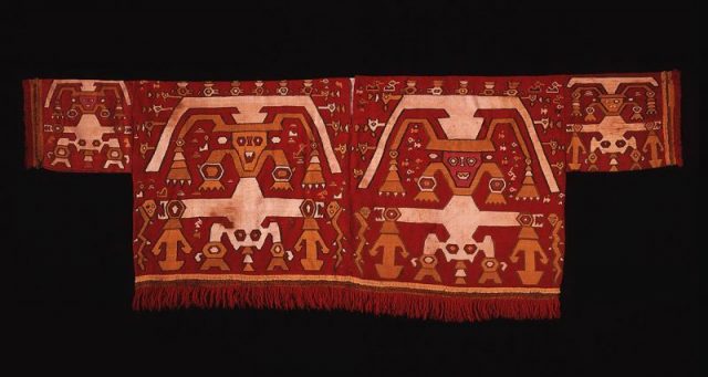 Chimú Tapestry Shirt, 1400–1540, Camelid fiber and cotton. Dumbarton Oaks.