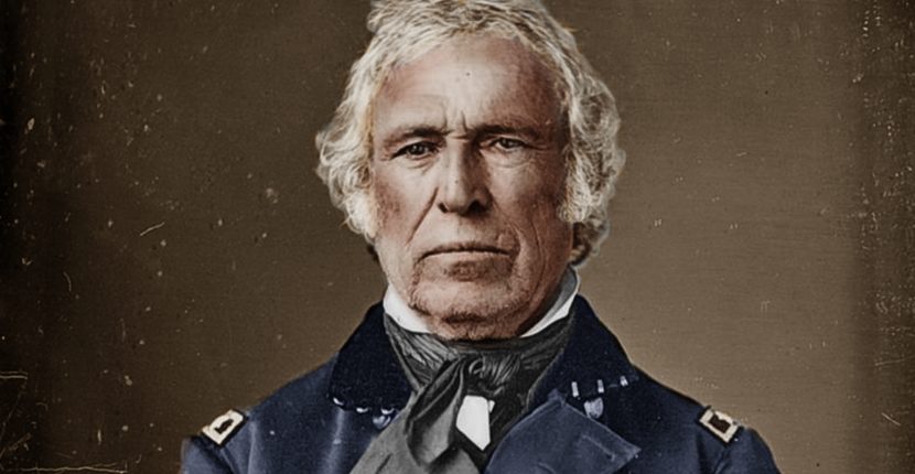 Закари тейлор. Zachary Taylor годы жизни.