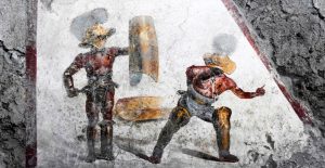 Gladiator fresco