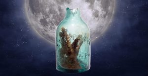 Civil War witch bottle