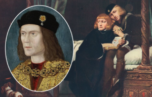 Painting of the Princes in the Tower + Portrait of King Richard III