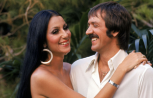 Portrait of Cher and Sonny Bono