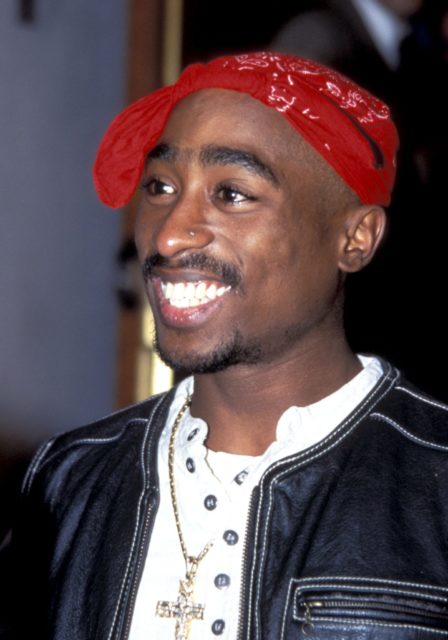 Tupac smiling