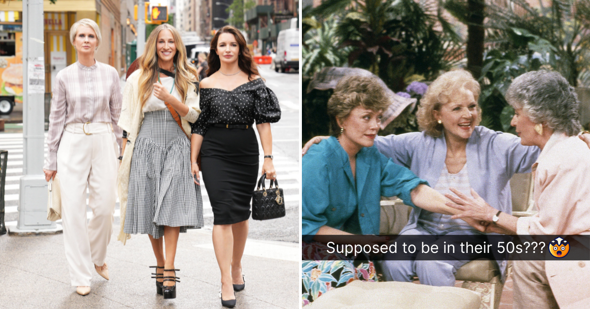 The Golden Girls Are The Same Age As The Characters In The Satc Reboot